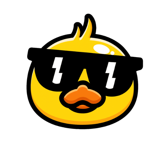 Lucky duck logo